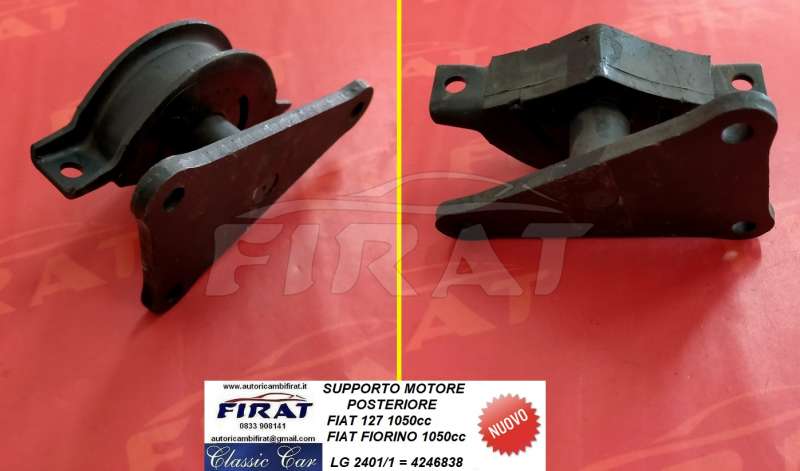 SUPPORTO MOTORE FIAT 127 1050 POST. (2401/1)